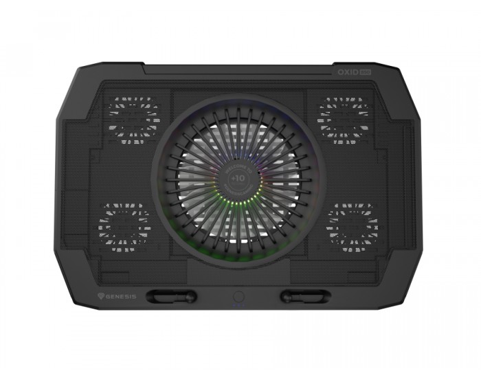 Охлаждаща система Genesis Laptop Cooling Pad Oxid 850 15.6-17.3 5 Fans, Led Light