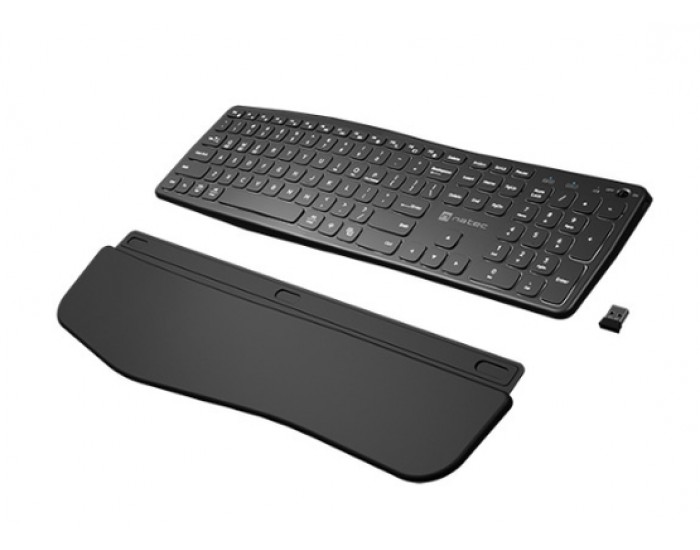 Клавиатура Natec wireless bluetooth keyboard PORIFERA x-scissors, backlit ergonomic us layout Клавиатура Natec wireless bluetooth keyboard PORIFERA x-scissors, backlit ergonomic us layout