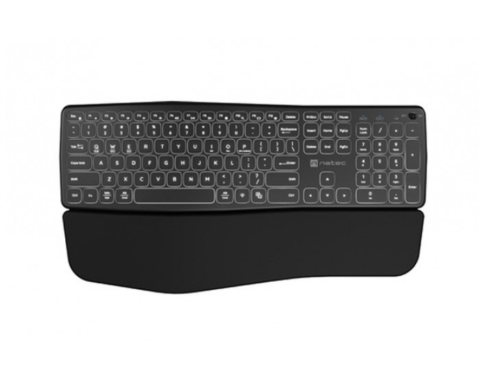 Клавиатура Natec wireless bluetooth keyboard PORIFERA x-scissors, backlit ergonomic us layout Клавиатура Natec wireless bluetooth keyboard PORIFERA x-scissors, backlit ergonomic us layout