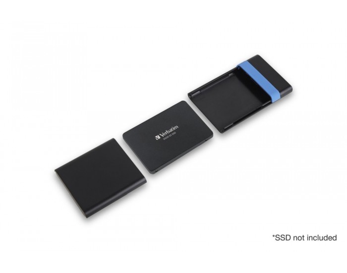 Кутия за твърд диск Verbatim STORE 'N' GO Enclosure Kit 2.5" USB 3.2 Gen1 Кутия за твърд диск Verbatim STORE 'N' GO Enclosure Kit 2.5" USB 3.2 Gen1