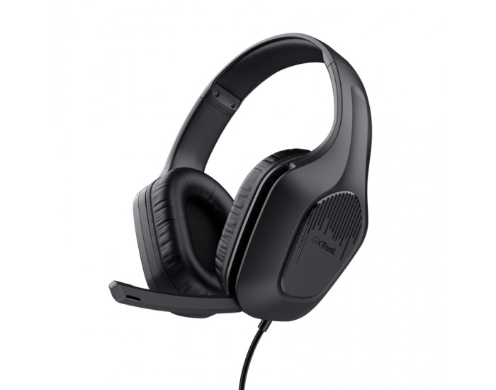Слушалки TRUST GXT415 Zirox Headset Black