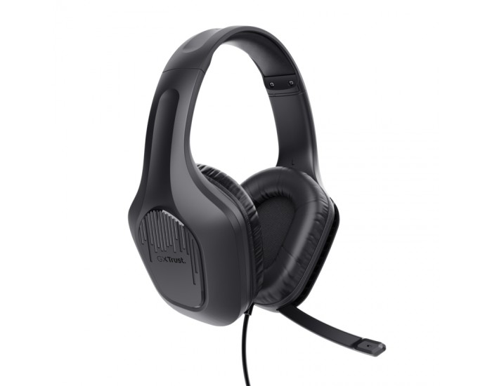 Слушалки TRUST GXT415 Zirox Headset Black