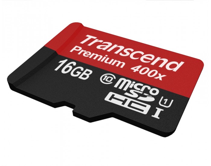 Памет Transcend 16GB micro SDHC UHS-I Premium (with adapter, Class 10) Памет Transcend 16GB micro SDHC UHS-I Premium (with adapter, Class 10)