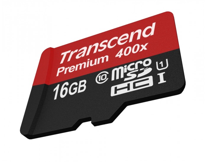 Памет Transcend 16GB micro SDHC UHS-I Premium (with adapter, Class 10) Памет Transcend 16GB micro SDHC UHS-I Premium (with adapter, Class 10)