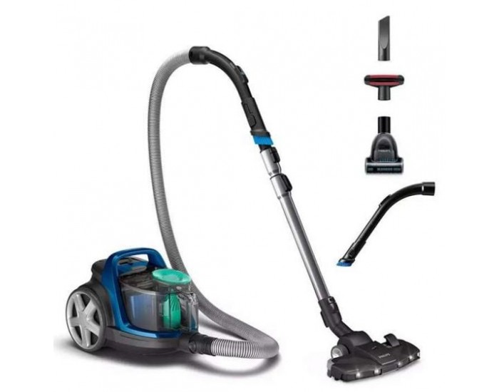 PHILIPS Bagless Vacuum cleaner 5000 Series PowerCyclone 7 Allergy H13 filter TriActive+ LED PHILIPS Bagless Vacuum cleaner 5000 Series PowerCyclone 7 Allergy H13 filter TriActive+ LED