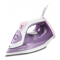 PHILIPS Steam iron Series 3000 30g/min 140g steam boost SteamGlide Plus 2000 W Purple - Малки домакински уреди