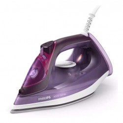 PHILIPS Steam iron Series 3000 40g/min 200g steam boost SteamGlide Plus 2600 W Black - Малки домакински уреди