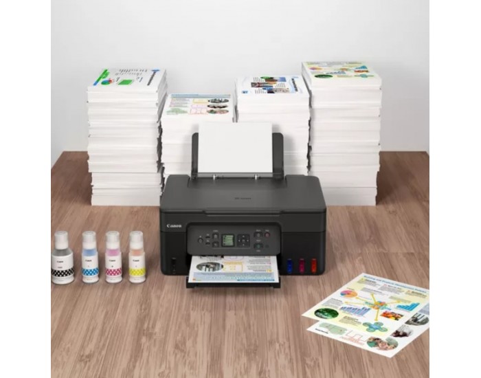Мастилоструйно многофункционално устройство Canon PIXMA G3470 All-In-One, Black