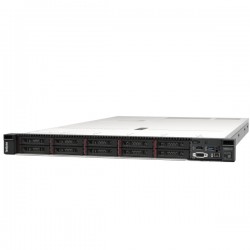 Сървър Lenovo ThinkSystem SR630 V2, Xeon Silver 4310 (12C, 2.1GHz, 18MB Cache/120W), 32GB (1x32GB, 3200MHz 2Rx4 RDIMM), 8 SAS/SATA, 930-8i, 1x1100W Titanium, 6 Standard Fans, XCC Enterprise, Toolless V2 Rails - Офис техника