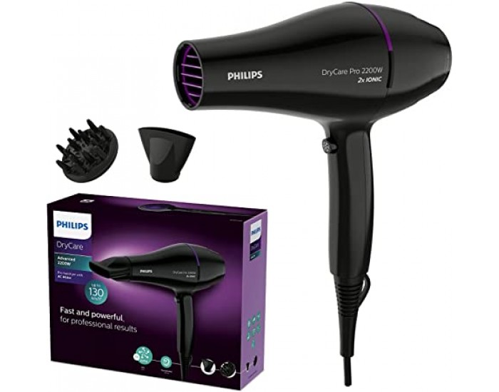 Philips Professional hair dryer DryCare 2200W, ThermoProtect Philips Professional hair dryer DryCare 2200W, ThermoProtect