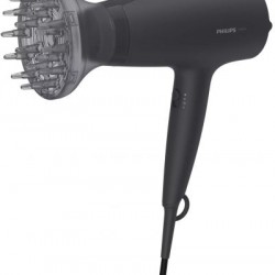 PHILIPS Hair dryer 2100W DC motor ThermoProtect black/grey - Малки домакински уреди