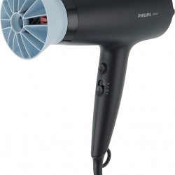 PHILIPS Hair dryer 2100W DC motor ThermoProtect black/blue - Малки домакински уреди
