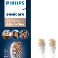 PHILIPS toothbrush head Sonicare A3 Premium All-in-One 2pcs white - Малки домакински уреди