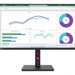 LENOVO ThinkVision T32h-30 31.5inch 2560x1440 Monitor 16:9 60Hz HDMI DP - Монитори