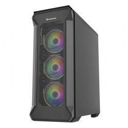 Кутия за компютър Genesis Gaming PC Case IRID 505 ARGB V2 Midi Tower Window Black Кутия за компютър Genesis Gaming PC Case IRID 505 ARGB V2 Midi Tower Window Black - Офис техника