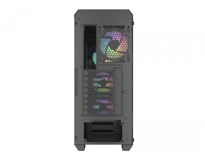 Кутия за компютър Genesis Gaming PC Case IRID 505 ARGB V2 Midi Tower Window Black Кутия за компютър Genesis Gaming PC Case IRID 505 ARGB V2 Midi Tower Window Black