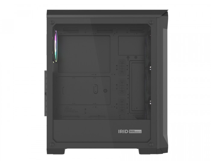 Кутия за компютър Genesis Gaming PC Case IRID 505 ARGB V2 Midi Tower Window Black Кутия за компютър Genesis Gaming PC Case IRID 505 ARGB V2 Midi Tower Window Black