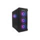 Кутия за компютър Genesis PC Case Irid 503 ARGB V2 MATX Mini Tower Window, Black Кутия за компютър Genesis PC Case Irid 503 ARGB V2 MATX Mini Tower Window, Black
