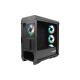 Кутия за компютър Genesis PC Case Irid 503 ARGB V2 MATX Mini Tower Window, Black Кутия за компютър Genesis PC Case Irid 503 ARGB V2 MATX Mini Tower Window, Black