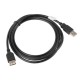 Кабел Lanberg extension cable USB 2.0 AM-AF, 1.8m, black Кабел Lanberg extension cable USB 2.0 AM-AF, 1.8m, black