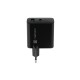Адаптер Natec USB Charger Ribera Gan 1X USB-A + 1X USB-C 45W, Black Адаптер Natec USB Charger Ribera Gan 1X USB-A + 1X USB-C 45W, Black