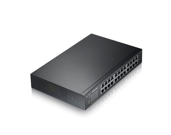 Комутатор ZyXEL GS1900-24E v3, 24-port GbE L2 Smart Switch, desktop, fanless Комутатор ZyXEL GS1900-24E v3, 24-port GbE L2 Smart Switch, desktop, fanless