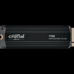 Crucial T705 1TB PCIe Gen5 NVMe M.2 SSD, EAN: 649528940162 - Crucial