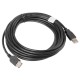 Кабел Lanberg extension cable USB 2.0 AM-AF, 5m, black Кабел Lanberg extension cable USB 2.0 AM-AF, 5m, black