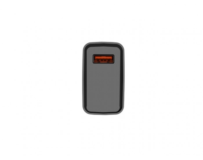 Адаптер Natec USB Charger Ribera 1X USB-A 18W, Black Адаптер Natec USB Charger Ribera 1X USB-A 18W, Black