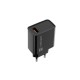 Адаптер Natec USB Charger Ribera 1X USB-A 18W, Black Адаптер Natec USB Charger Ribera 1X USB-A 18W, Black