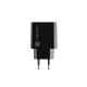 Адаптер Natec USB Charger Ribera 1X USB-A 18W, Black Адаптер Natec USB Charger Ribera 1X USB-A 18W, Black