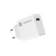 Адаптер Natec USB Charger Ribera 1X USB-A 18W, White Адаптер Natec USB Charger Ribera 1X USB-A 18W, White