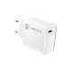Адаптер Natec USB Charger Ribera 1X USB-C 20W, White Адаптер Natec USB Charger Ribera 1X USB-C 20W, White