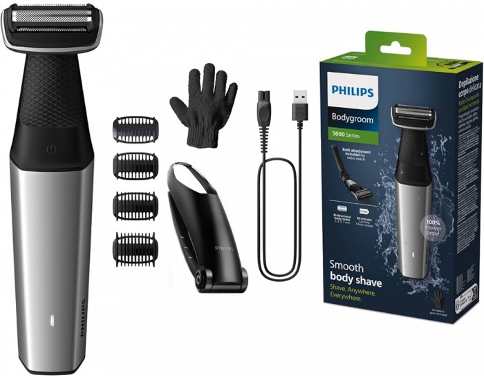 PHILIPS Bodygroom series 5000 showerproof trimmer BG5021/15 PHILIPS Bodygroom series 5000 showerproof trimmer BG5021/15