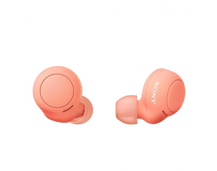 Слушалки Sony Headset WF-C500, orange