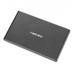 Кутия за твърд диск Natec External HDD/SSD Enclosure Rhino Go SATA 2.5" USB 3.0 Black - Natec