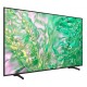 Телевизор Samsung 43" 43DU8072 AI 4K UHD LED TV, SMART, 3xHDMI, 2xUSB, Wi-Fi 5, Bluetooth 5.2, Frameless, Black