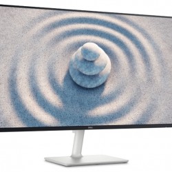 Монитор Dell S2725H, 27" LED Flat Screen, IPS AG, FullHD 1920x1080, 99% sRGB, 4ms, 100Hz, 1500:1, 300 cd/m2, 2xHDMI, Speakers 2x5W, Tilt, Black&Silver - Офис