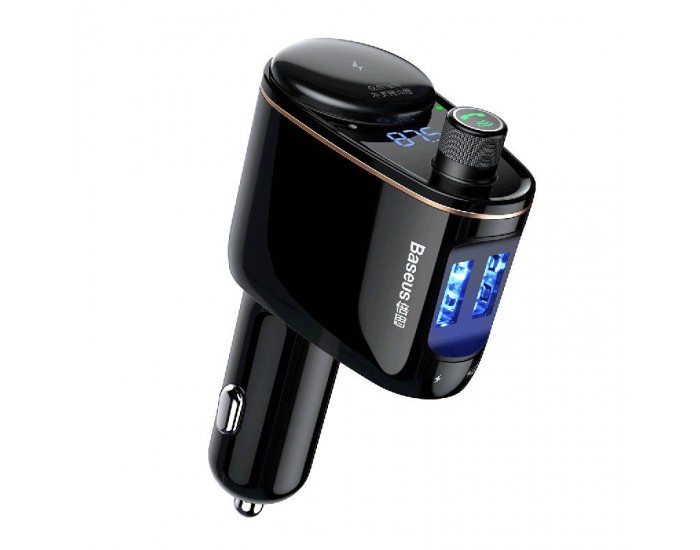 Безжичен MP3 плеър за кола Baseus S-06Black OS CCHC000001 - черен