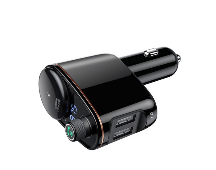 Безжичен MP3 плеър за кола Baseus S-06Black OS CCHC000001 - черен