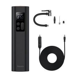 Baseus CRCQ000001 мини компресор за кола air pump for cigarette lighter socket - Автомобилни части и Аксесоари