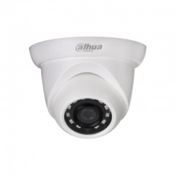 Dahua IP camera 2MP, Eyeball  1/2.7" CMOS, 1920×1080 Effective Pixels, 25fps@1080P, Focal Length 2.8mm (View angle 104°), Max IR distance 30m, 0.08Lux/F2.0, 0Lux/F2.0 IR on, DC12V, PoE, 5.5W, IP67. - Видеонаблюдение
