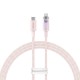 Кабел Baseus Explorer Series USB-C - Lightning 20W 1 м CATS010204 - розов