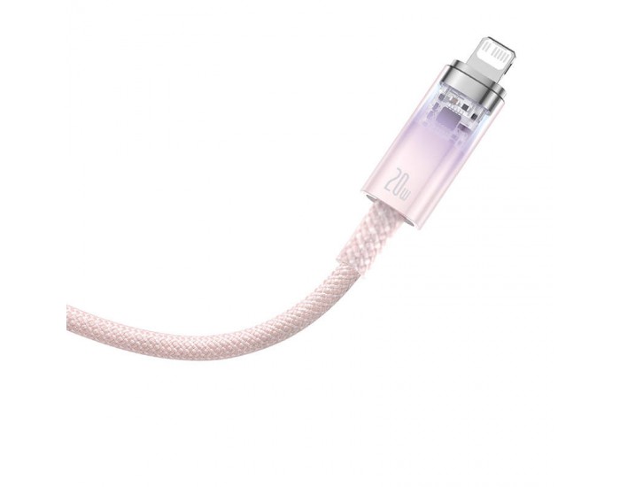 Кабел Baseus Explorer Series USB-C - Lightning 20W 1 м CATS010204 - розов