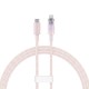Кабел Baseus Explorer Series USB-C - Lightning 20W 1 м CATS010204 - розов