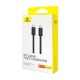 Кабел Baseus Dynamic 3 Series Type-C към Type-C 100W 1м P10367000111-00 - черен