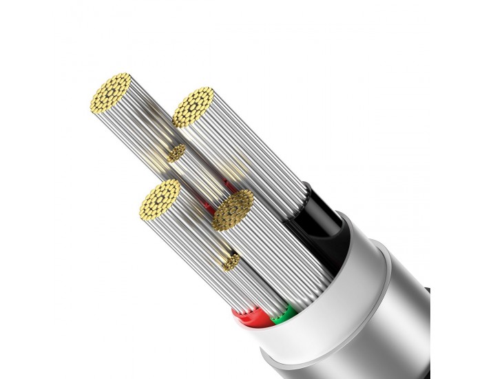 Кабел Baseus CATS000203 USB към USB Type C 100W 1м - син