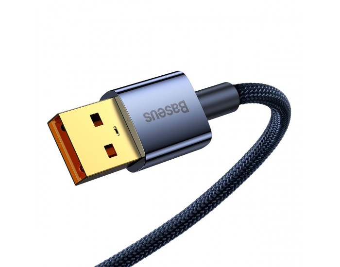 Кабел Baseus CATS000203 USB към USB Type C 100W 1м - син