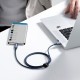 Кабел Baseus CATS000203 USB към USB Type C 100W 1м - син