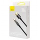 Кабел Baseus CATS000201 USB към USB Type C 100W 1м - черен